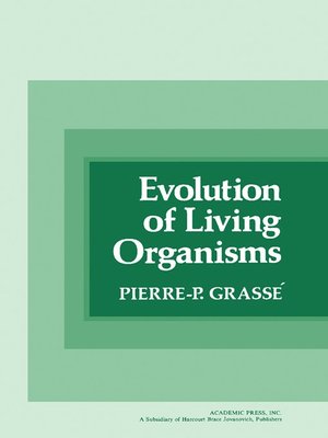 cover image of Evolution of Living Organisms